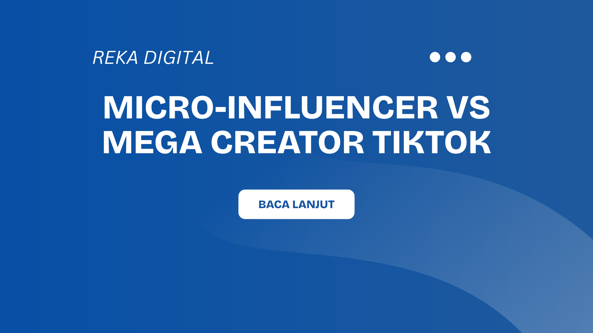 jenis infuencer dalam tiktok